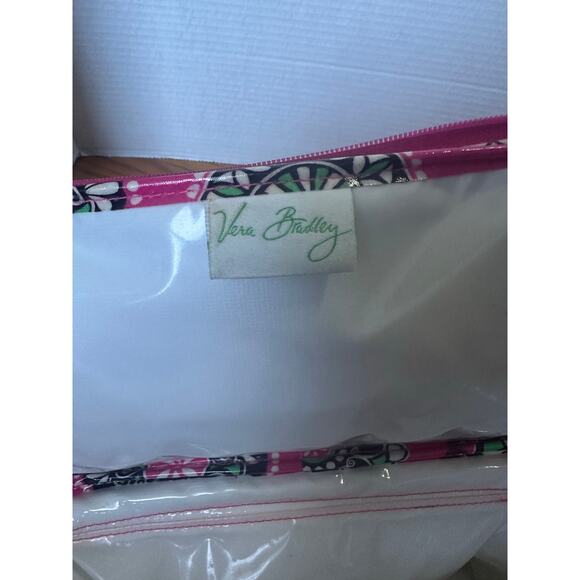 Vera Bradley Insulated Cooler Pink Cupcakes Lunch Box Beach Cooler - Picture 7 of 7